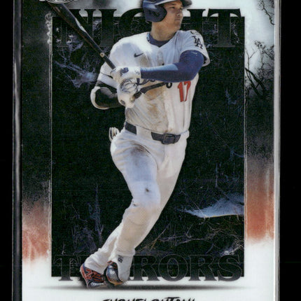 2025 Topps Chrome Update Night Terrors Shohei Ohtani #NT-2