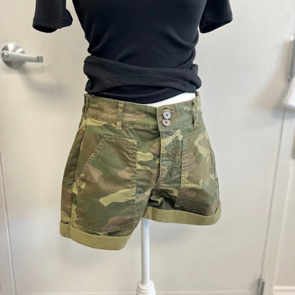 Camo Cuffed Shorts