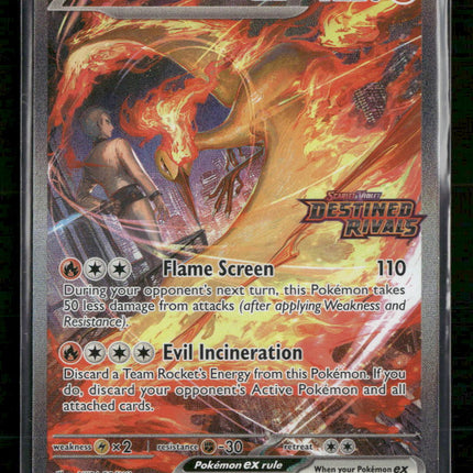SV10: Destined Rivals Team Rocket's Moltres ex Holo #229/182