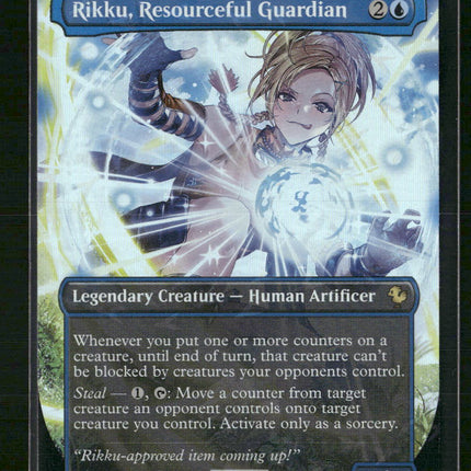 final fantasy Rikku, Resourceful Guardian track foil #