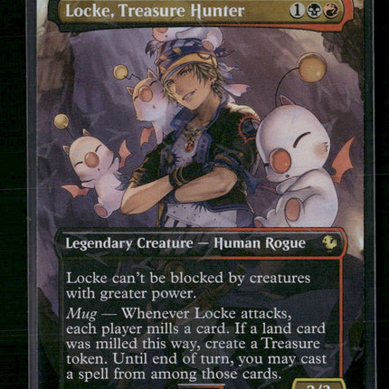 final fantasy Locke, Treasure Hunter track foil #