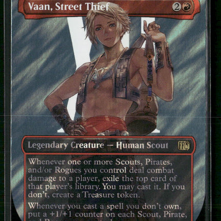 FINAL FANTASY Vaan, Street Thief (Borderless) (Surge Foil) #535