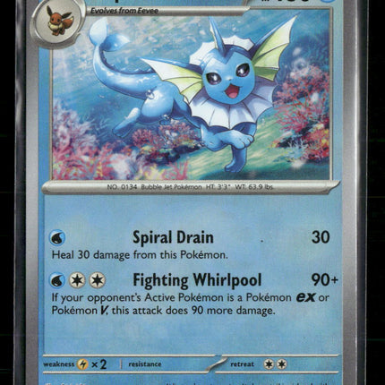 SV: Prismatic Evolutions Vaporeon #022/131