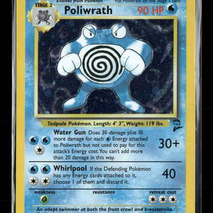 Base Set 2 Poliwrath #015/130