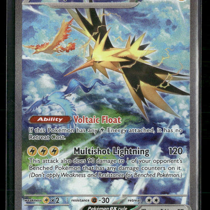 SV: Scarlet & Violet 151 Zapdos ex #202/165