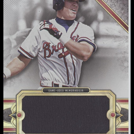 2024 Topps Triple Threads Relics Legends Jumbo Chipper Jones #/18 #RLJ-CJ