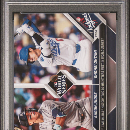 2024 Topps Now Judge/Ohtani 10 PSA #863