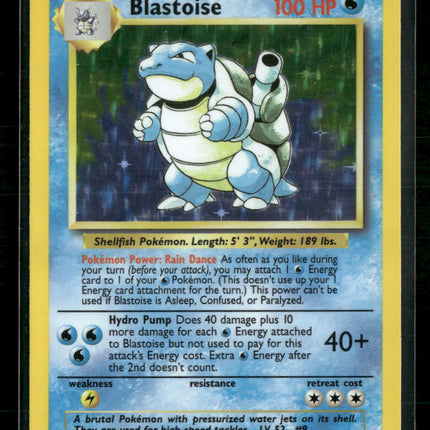 Base Set Blastoise #002/102