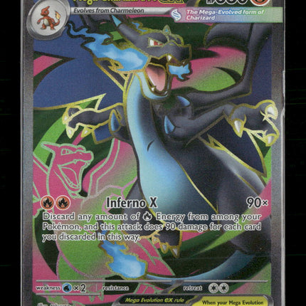 ME02: Phantasmal Flames Mega Charizard X ex #109/094