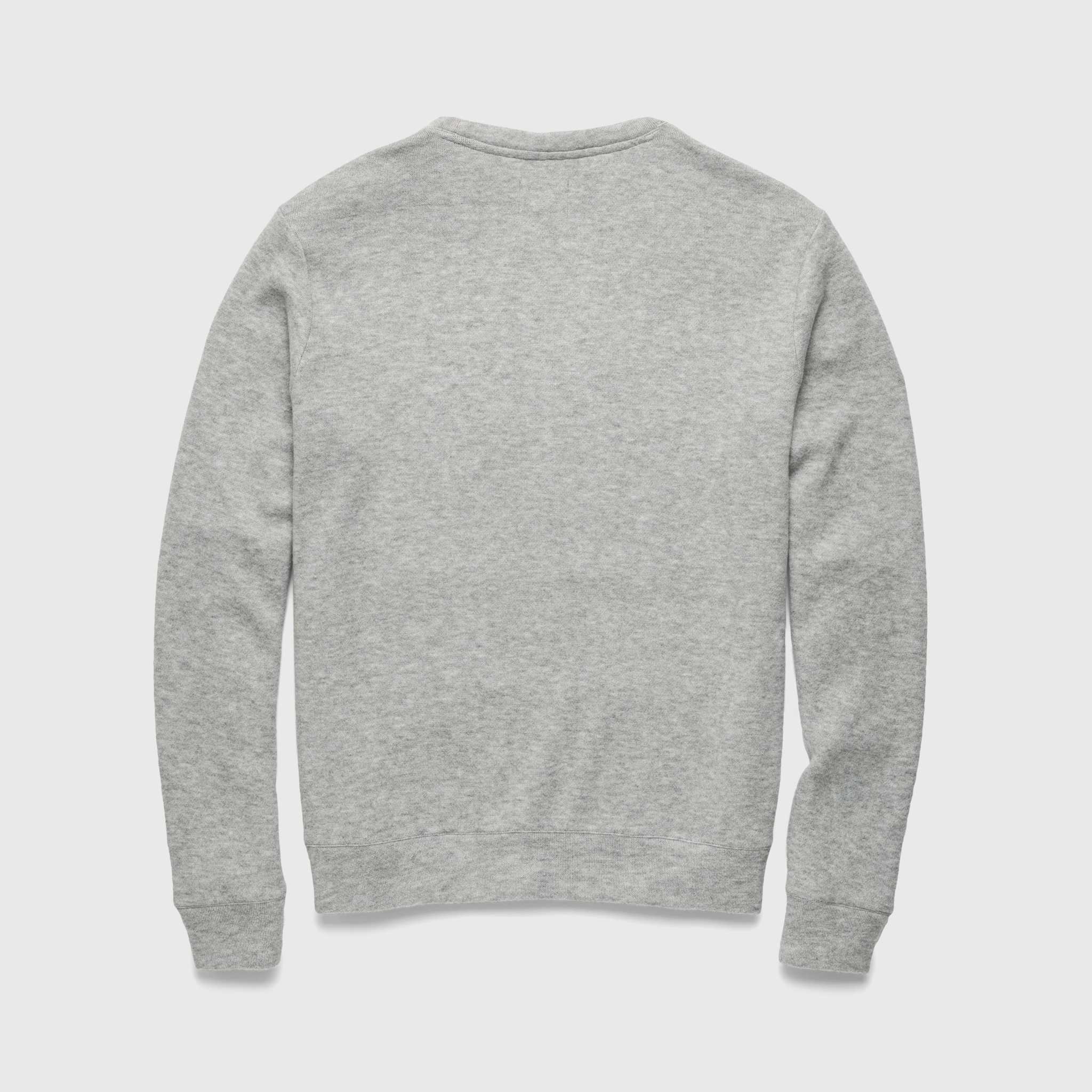 Butch Cashmist Crewneck - Heather Grey