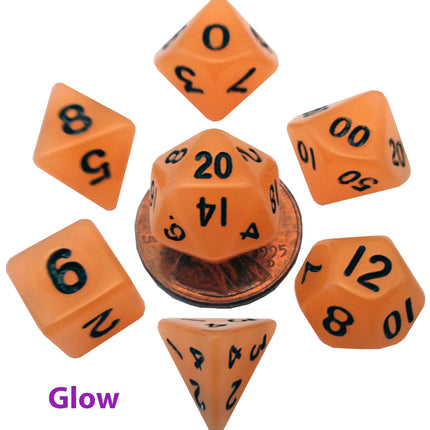 10mm Mini Polyhedral Dice Set