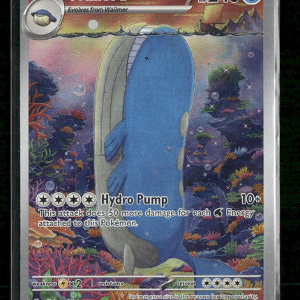 SV09: Journey Together Wailord #162/159