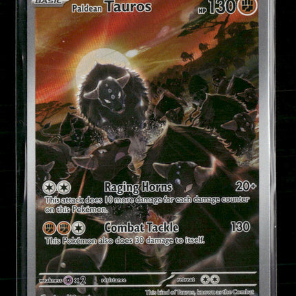 SV02: Paldea Evolved Paldean Tauros #218/193