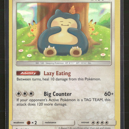 SM - Unbroken Bonds Snorlax #158/214