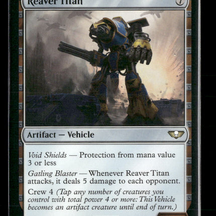 Universes Beyond: Warhammer 40,000 Reaver Titan #163