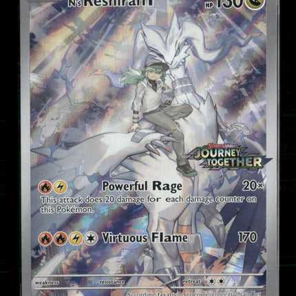 Miscellaneous Cards & Products N's Reshiram #167/159