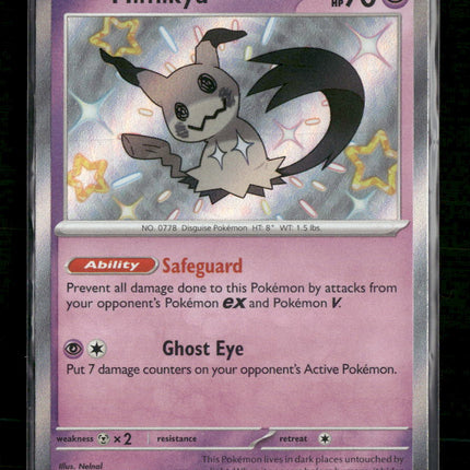 SV: Paldean Fates Mimikyu #160/091