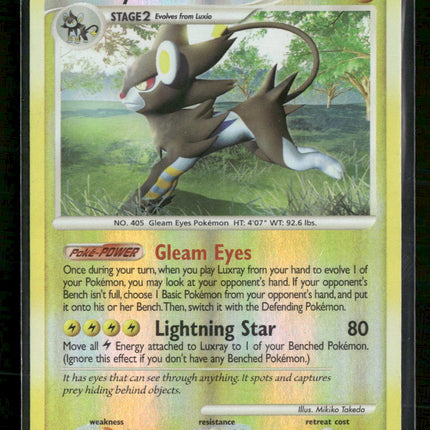 Diamond and Pearl Luxray Reverse Holofoil #7/130