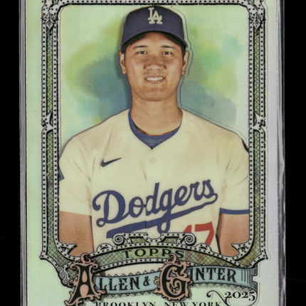 2025 Topps Allen & Ginter Chrome Refractor Shohei Ohtani #132