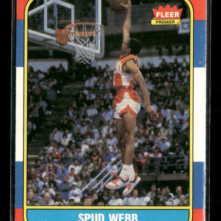 1986-87 Fleer Spud Webb Rookie #120