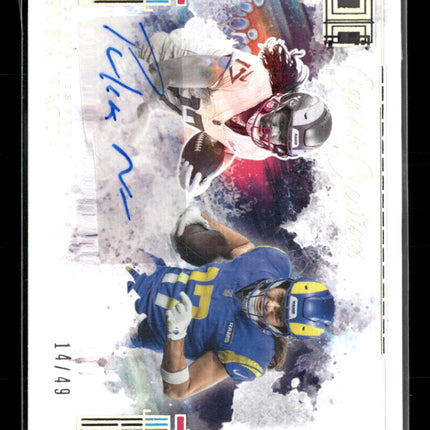 2025 Panini Impeccable Signatures Silver Puka Nacua #/49 #CCS-PNA