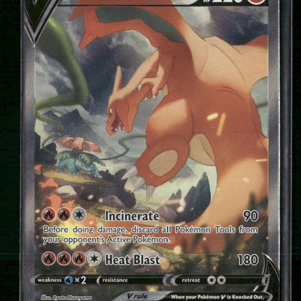 SWSH09: Brilliant Stars Charizard V (Alternate Full Art) #154/172