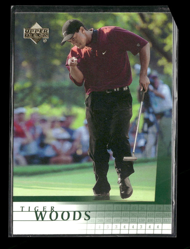 2001 Upper Deck Tiger Woods Rookie #1