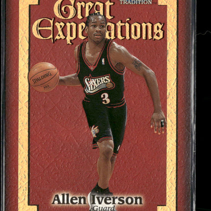 1998-99 Fleer Tradition Great Expectations Allen Iverson #7 GE