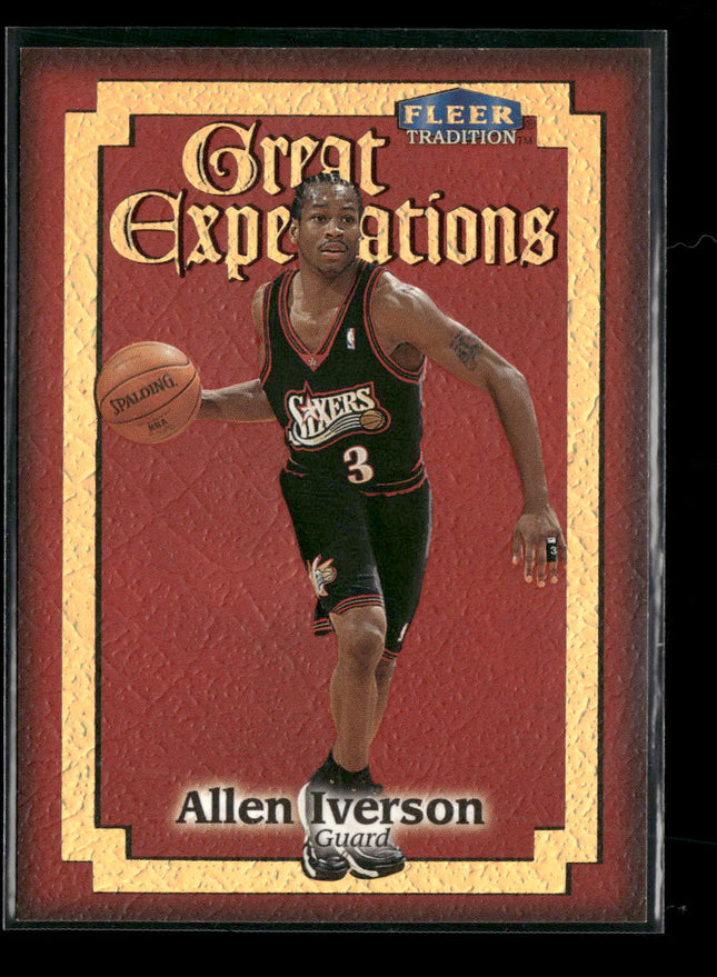 1998-99 Fleer Tradition Great Expectations Allen Iverson #7 GE