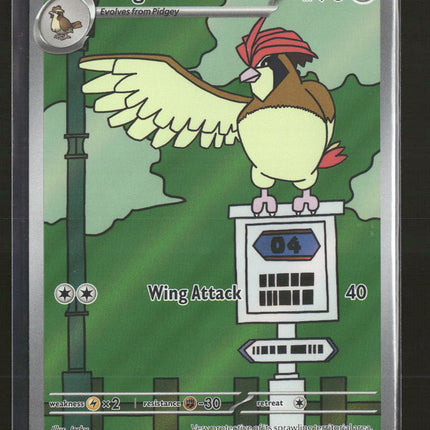 SV03: Obsidian Flames Pidgeotto #208/197