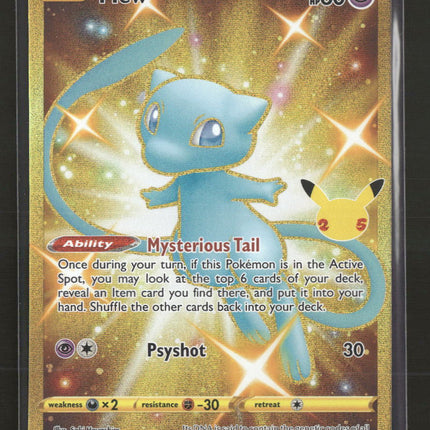 Celebrations Mew (Secret) #025/025