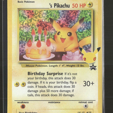 Celebrations: Classic Collection ______'s Pikachu #24/53