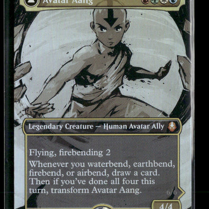Avatar: The Last Airbender Avatar Aang (Borderless) Foil #308