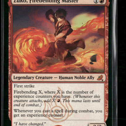 Avatar: The Last Airbender: Eternal-Legal Zuko, Firebending Master #Mythic
