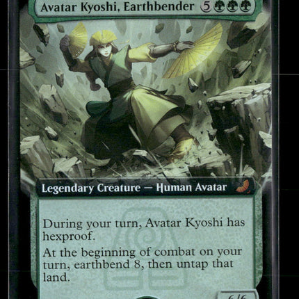 Avatar: The Last Airbender: Eternal-Legal Avatar Kyoshi, Earthbender Foil #201