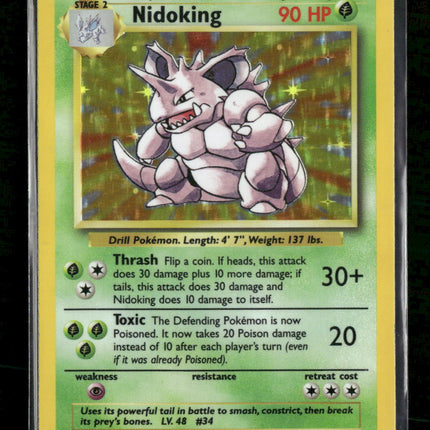 Base Set Nidoking #011/102