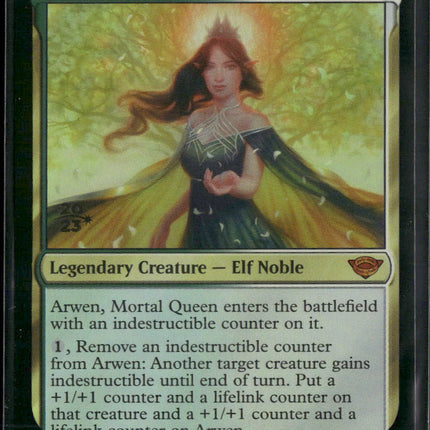 Prerelease Cards Arwen, Mortal Queen Foil #193
