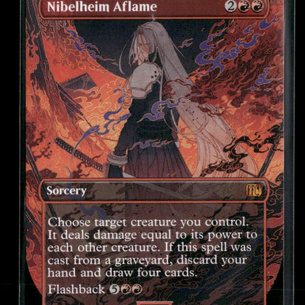 FINAL FANTASY Nibelheim Aflame (Borderless) #339
