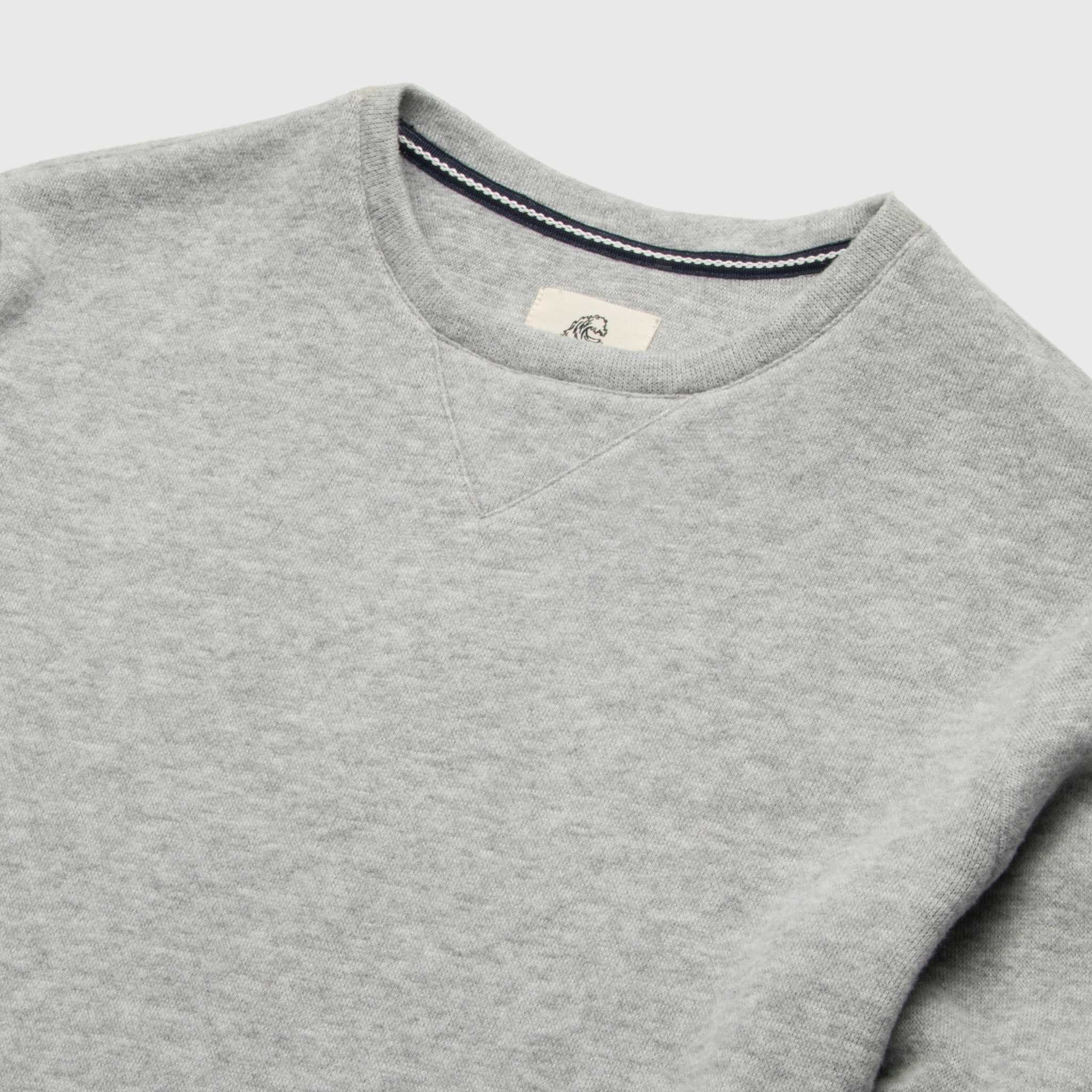 Butch Cashmist Crewneck - Heather Grey