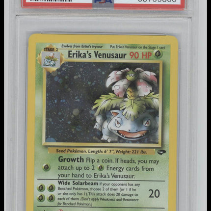2000 Pokemon Gym Challenge Holo Erika'S Venusaur 7 PSA #4