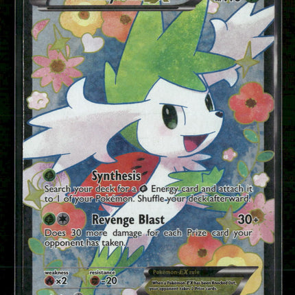 Legendary Treasures: Radiant Collection Shaymin EX (Full Art) #RC21/RC25 damaged