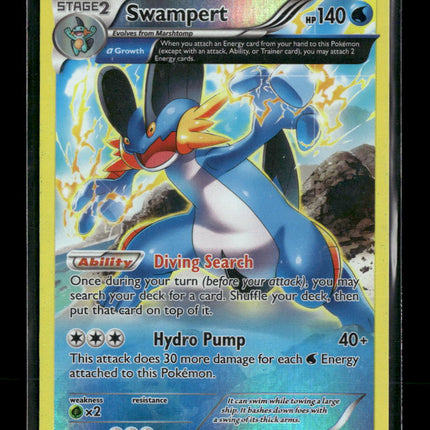 XY - Primal Clash Swampert (Alpha) #36/160