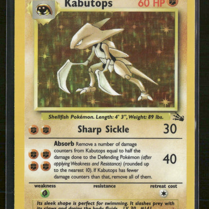 Fossil Kabutops (9) #09/62