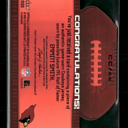 2003 Flair Canton Calling Emmitt Smith #CC/ES
