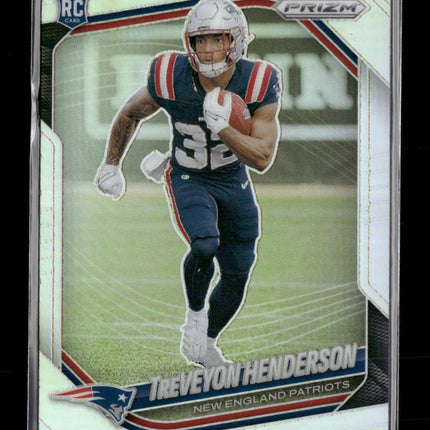 2025 Panini Prizm Silver TreVeyon Henderson #343