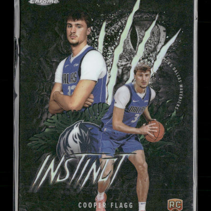 2025-26 Topps Chrome Instinct Refractor Cooper Flagg #INS-11