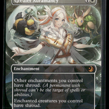 Wilds of Eldraine: Enchanting Tales Greater Auramancy (Anime Borderless) #64