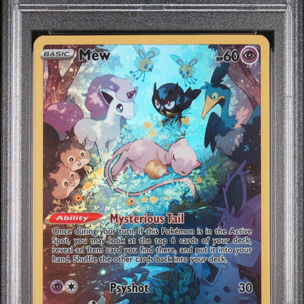 2023 Pokemon Sword And Shield Crown Zenith Crown Zenith Fa/Mew 8 PSA #GG10