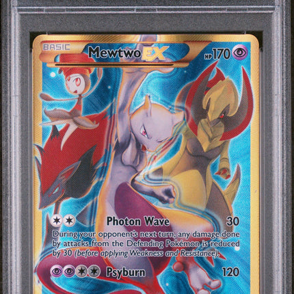 2015 Pokemon Xy Breakthrough Breakthrough-Secret Fa/Mewtwo Ex 9 PSA #163