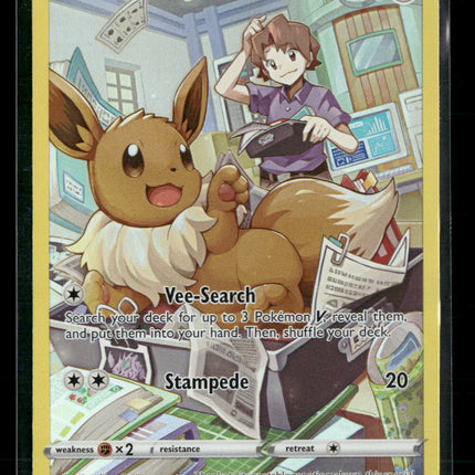 SWSH09: Brilliant Stars Trainer Gallery Eevee #TG11/TG30